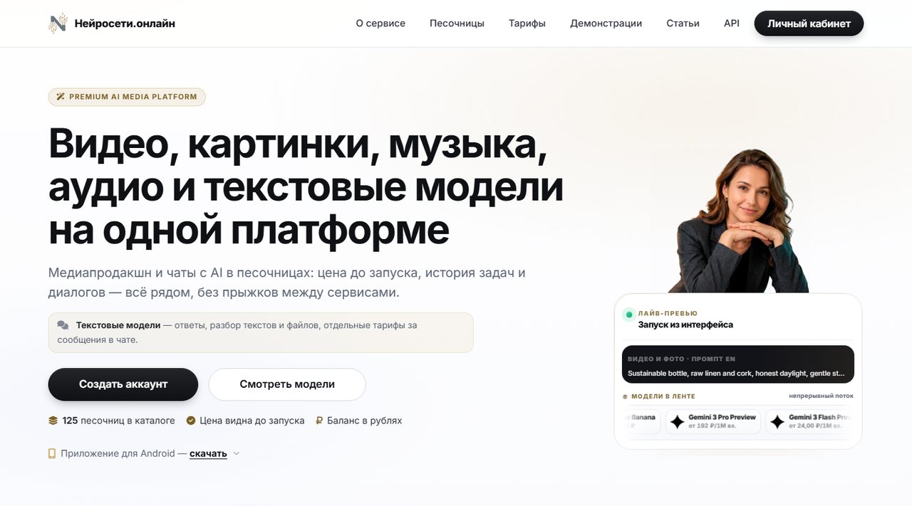 Нейросети.онлайн